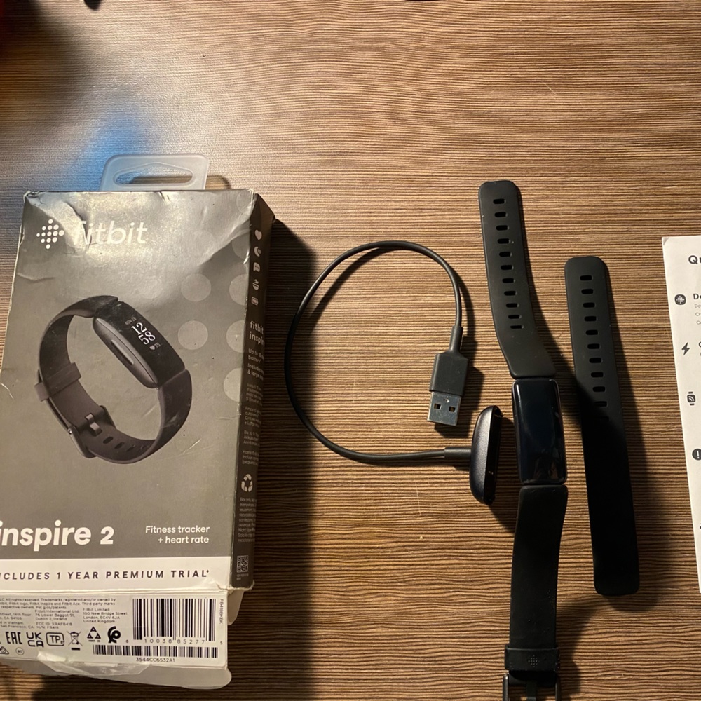 final price // Black New In Box Fitbit Inspire 2